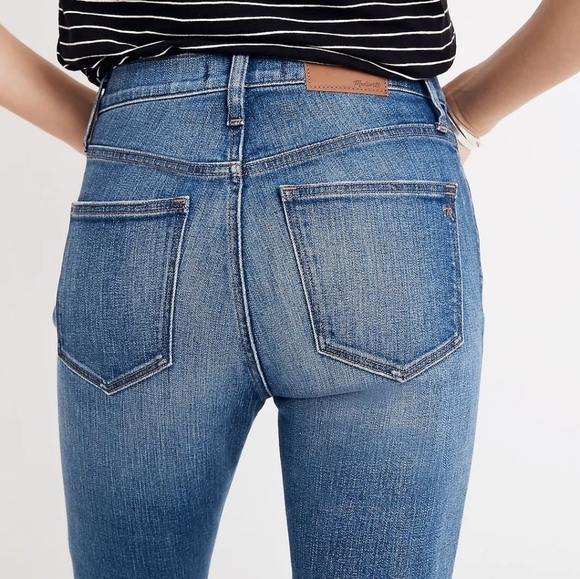 MADEWELL 9in High Rise Skinny Jeans - Picture 2 of 14